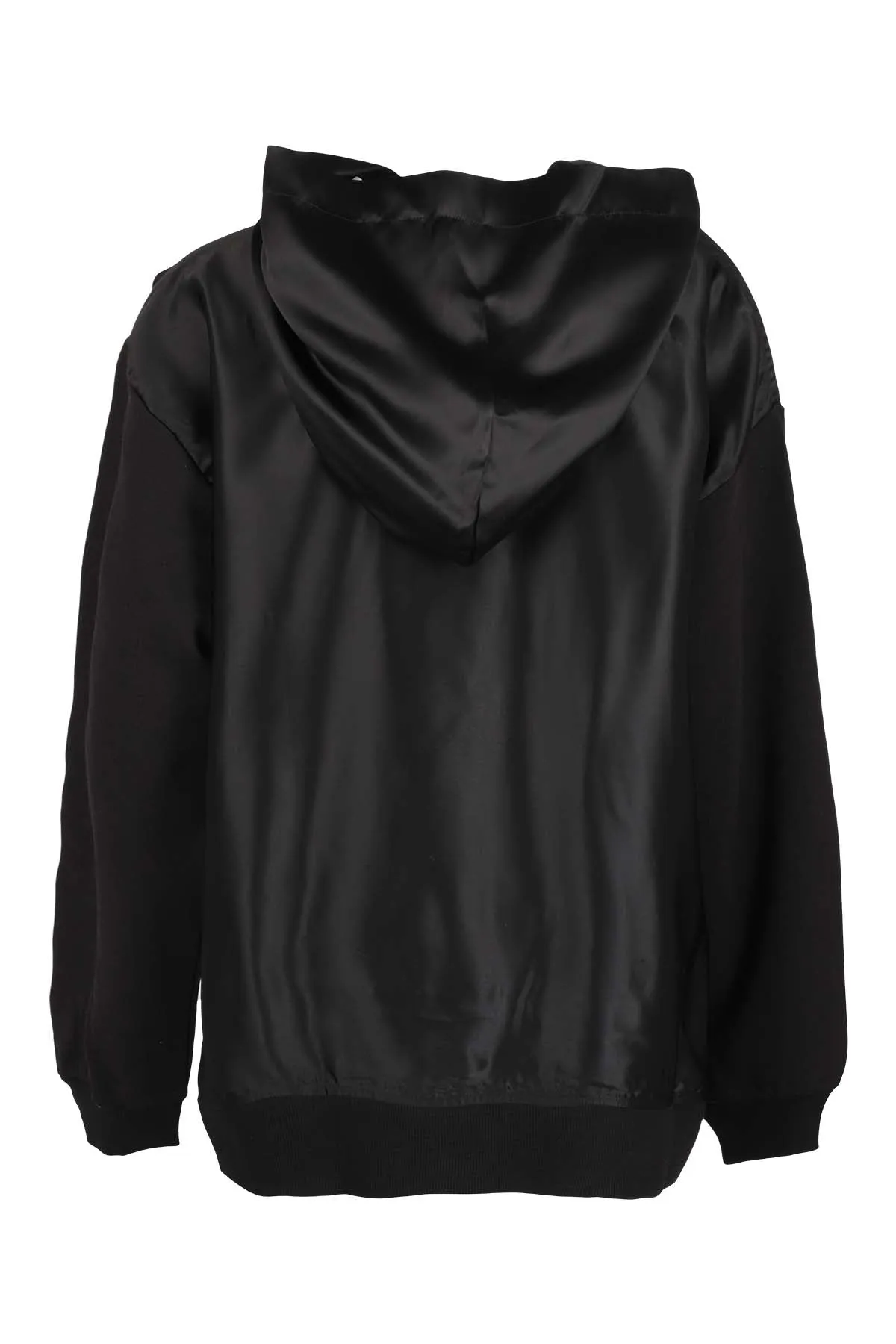 MM6 Maison Margiela Kids Logo Detailed Long-Sleeved Hoodie