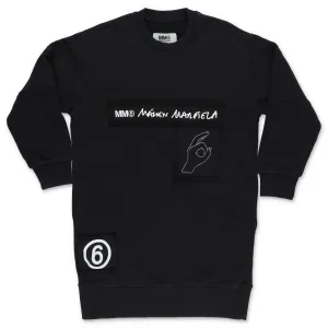 MM6 Maison Margiela Kids Logo Print Sweatshirt Dress