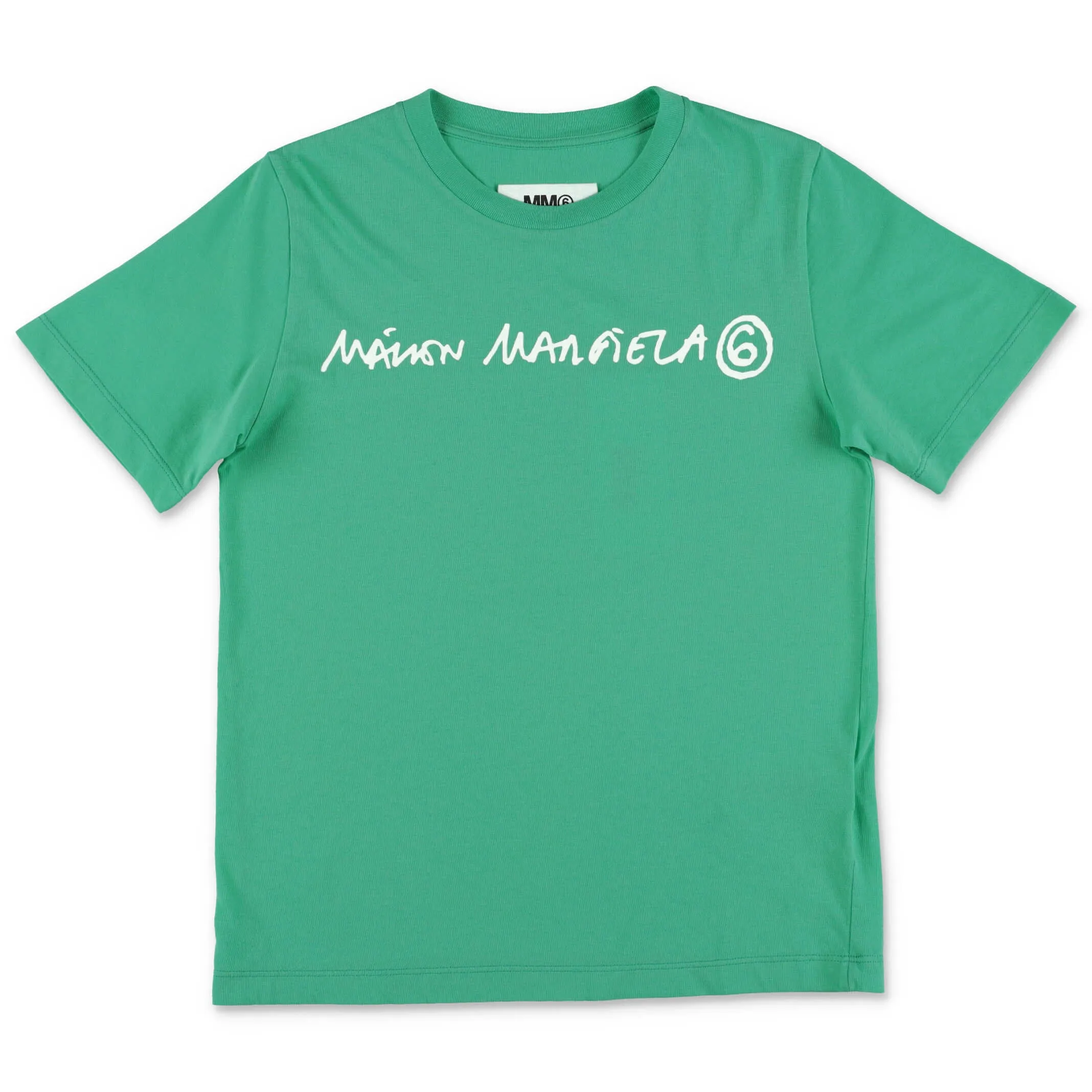 MM6 Maison Margiela Kids Logo Print T-Shirt