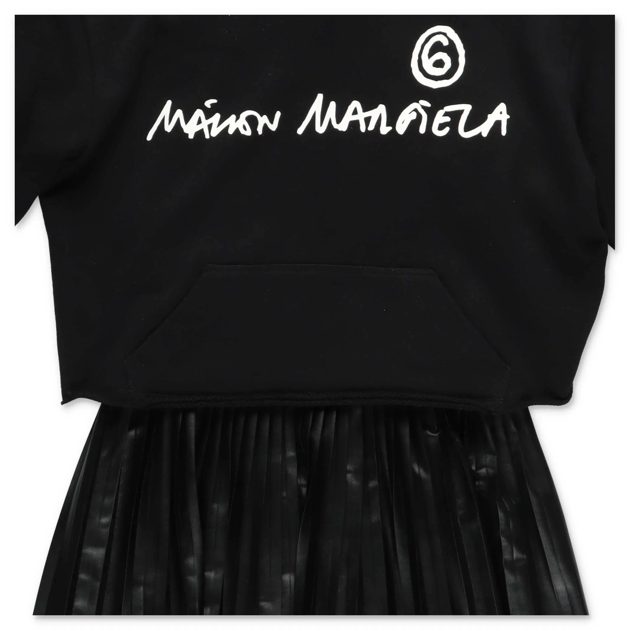 MM6 Maison Margiela Kids Logo Printed Dress