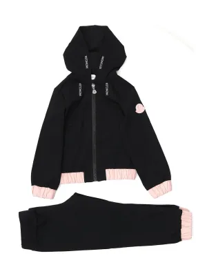Moncler Enfant Contrasting Trim Tracksuit Set