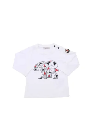 Moncler Enfant Graphic Print Long-Sleeve T-Shirt