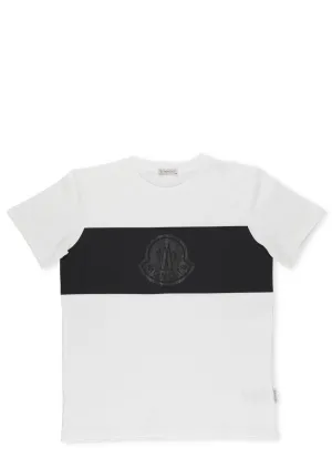 Moncler Enfant Logo Detail T-Shirt
