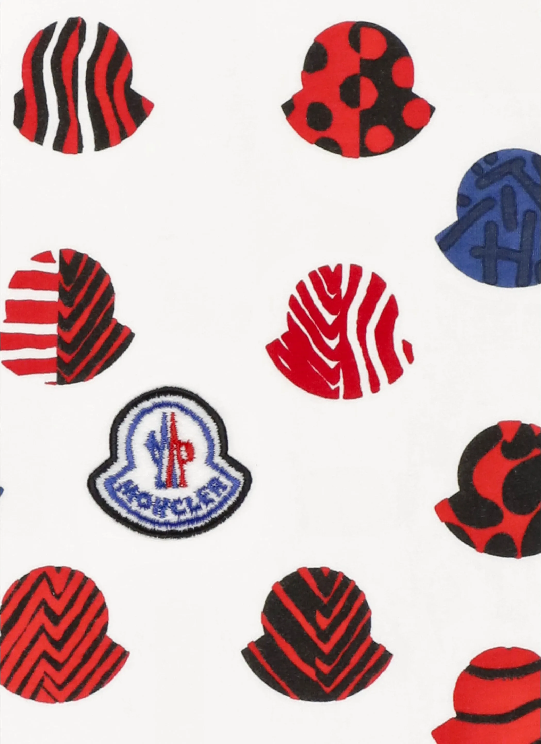Moncler Enfant Logo Embroidered T-Shirt