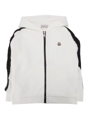 Moncler Enfant Logo Patch Bomber Jacket