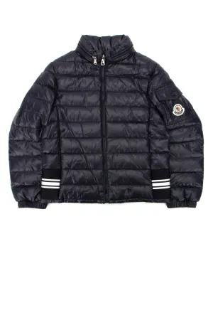 Moncler Enfant Logo Patch Down Jacket