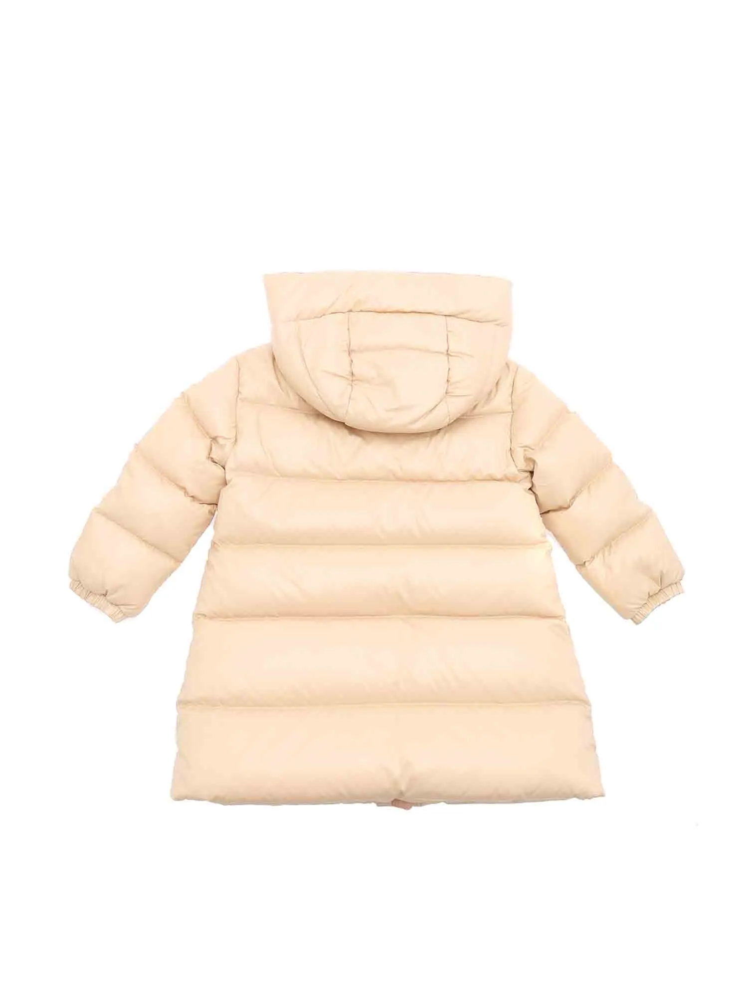 Moncler Enfant Logo Patch Hooded Down Jacket