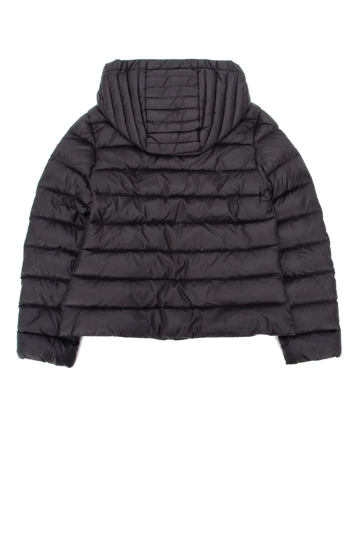 Moncler Enfant Logo Patch Hooded Jacket
