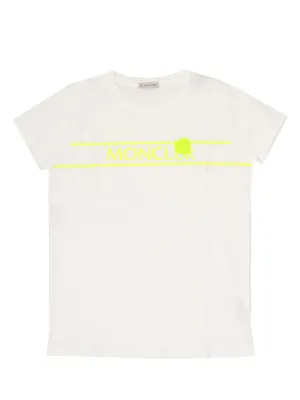 Moncler Enfant Logo Print T-Shirt