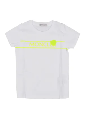Moncler Enfant Logo Print T-Shirt