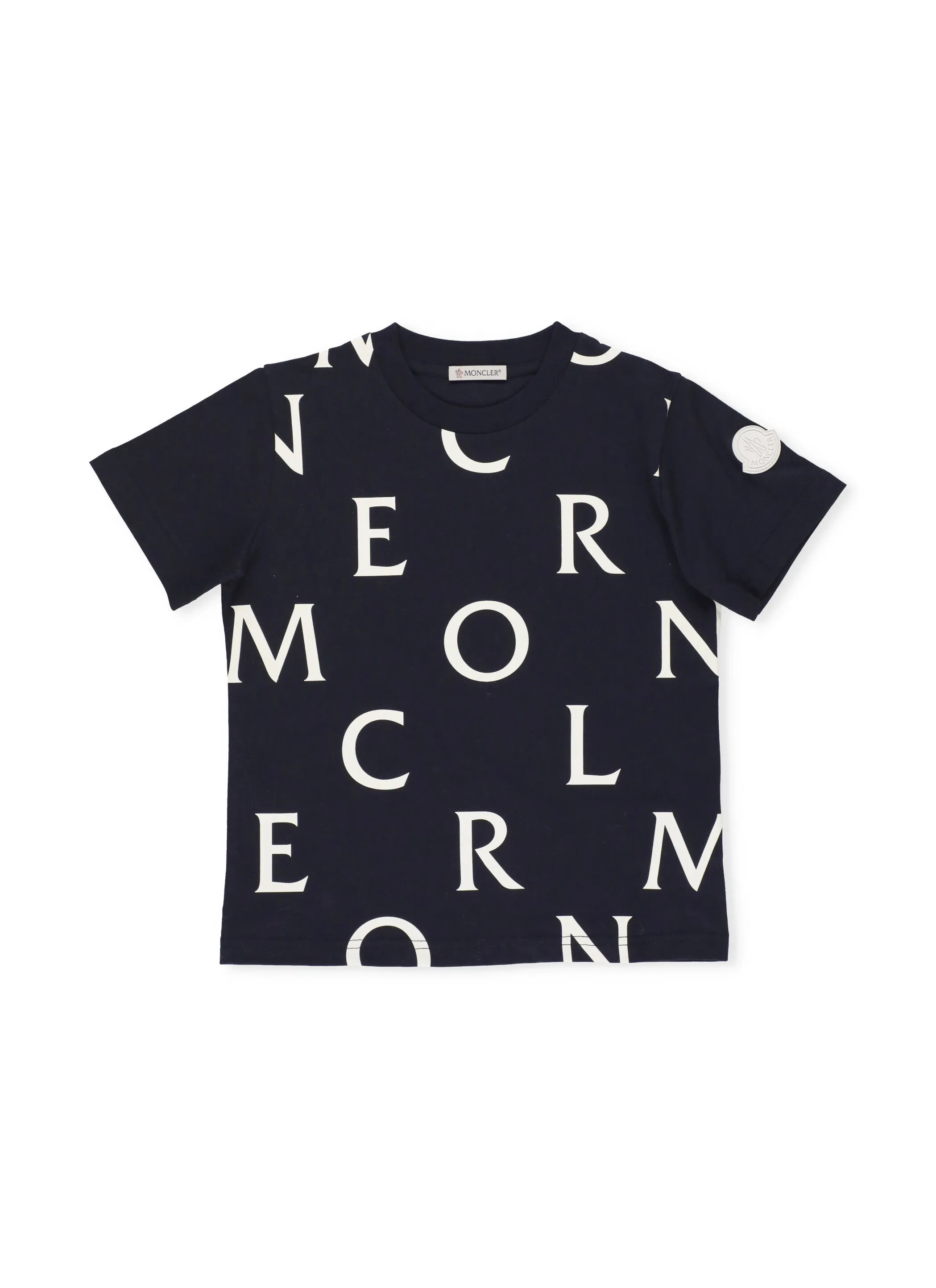 Moncler Enfant Logo Printed T-Shirt