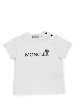Moncler Enfant Logo Printed T-Shirt