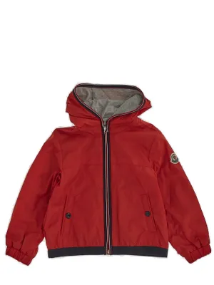 Moncler Enfant Zip-Up Long-Sleeved Jacket