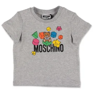 Moschino Kids Graphic Logo Printed T-Shirt
