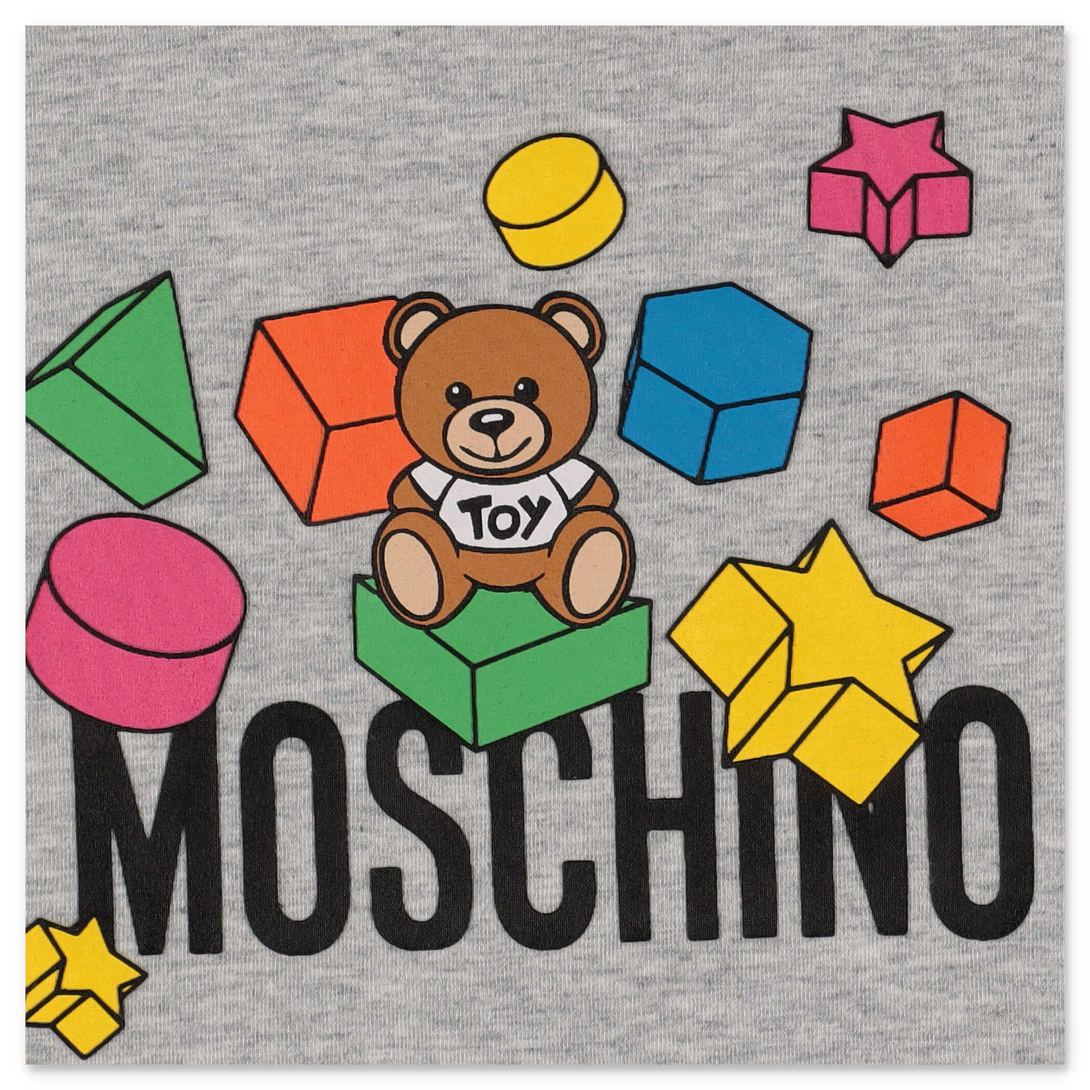 Moschino Kids Graphic Logo Printed T-Shirt