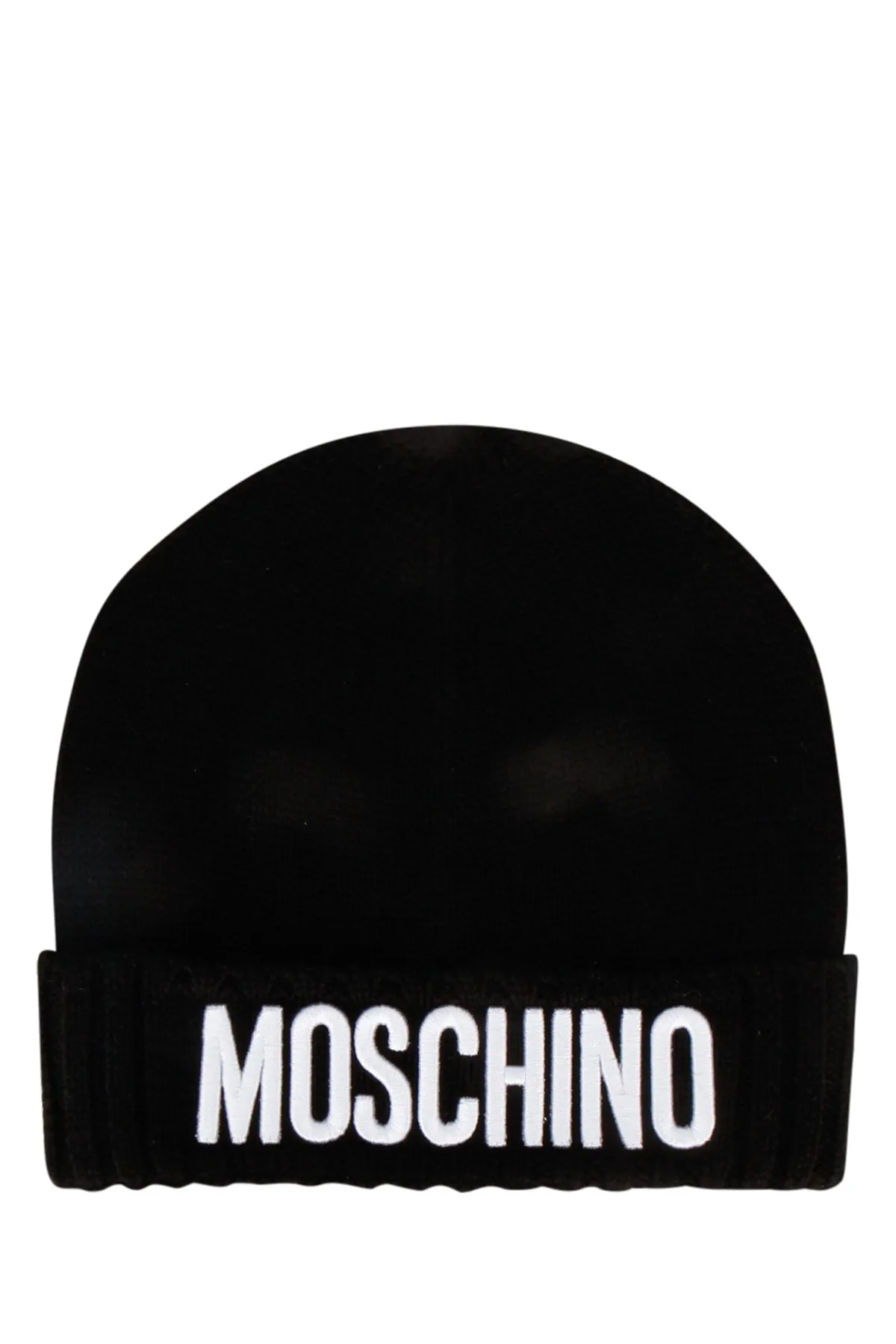 Moschino Kids Logo Embroidered Beanie