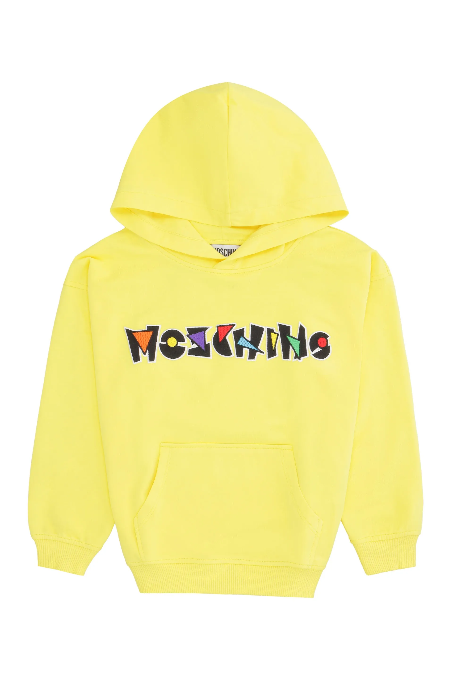 Moschino Kids Logo Embroidered Hoodie