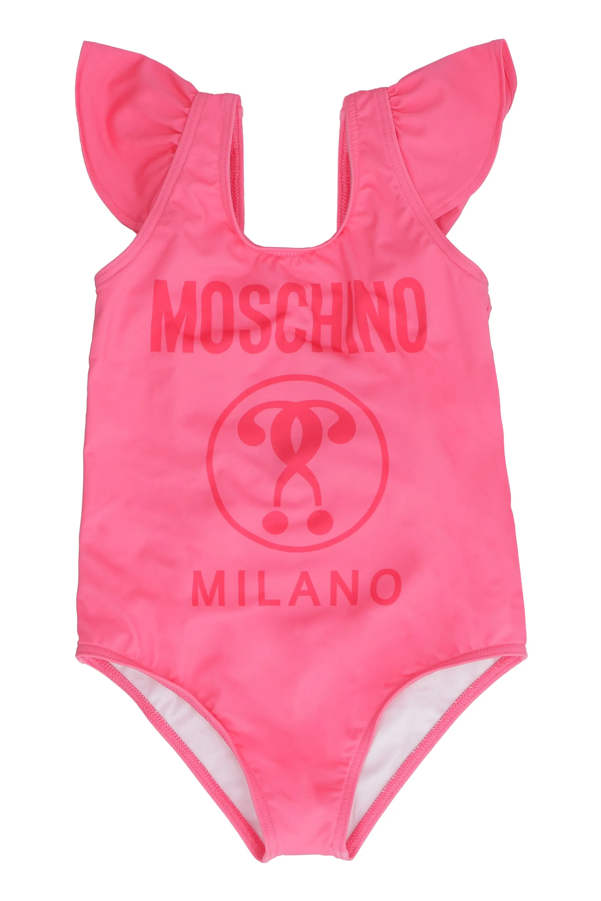 Moschino Kids Logo Print One-Piece Swimsuit