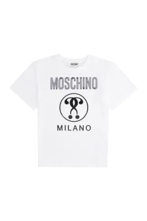 Moschino Kids Logo Print T-Shirt