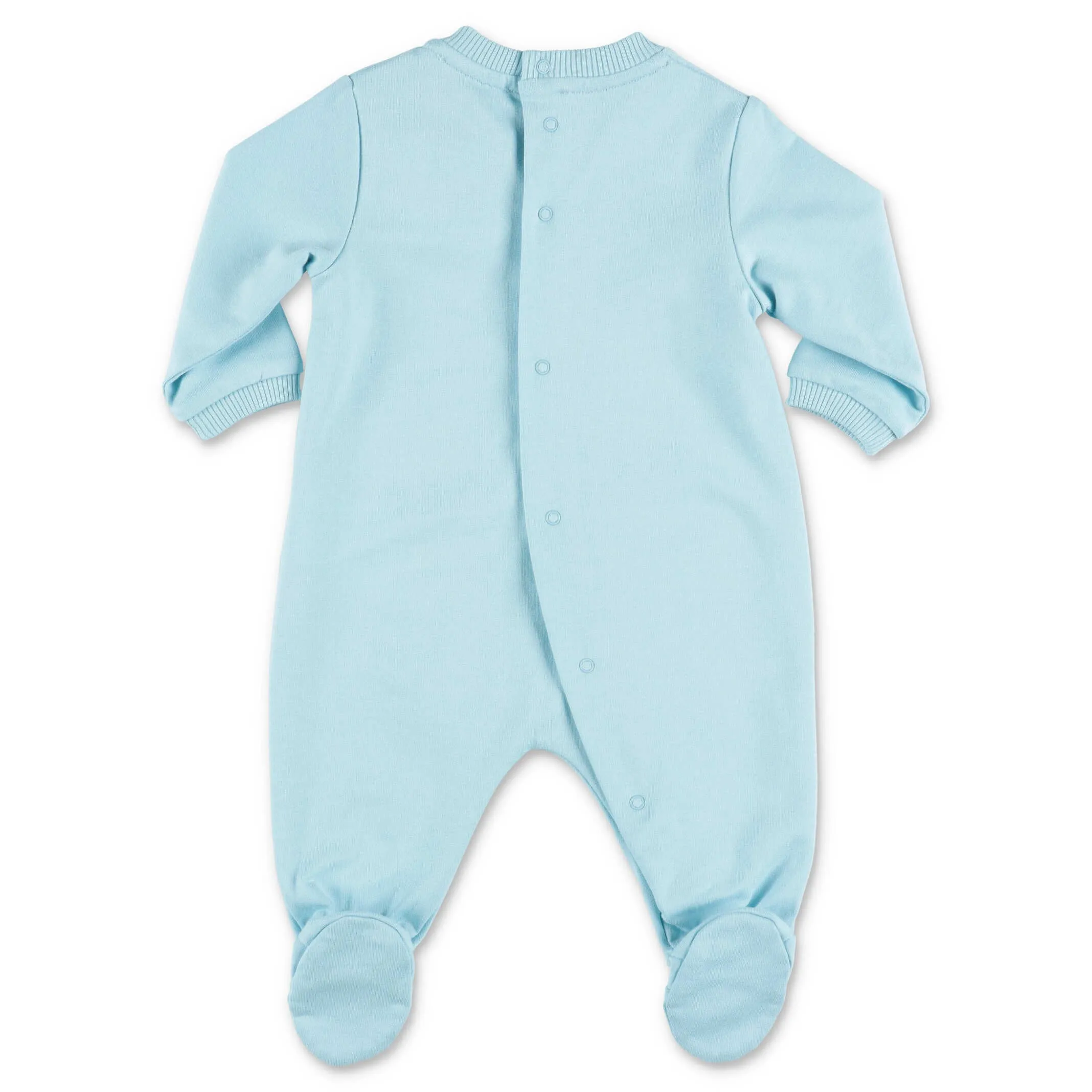 Moschino Kids Logo Printed Babygrow