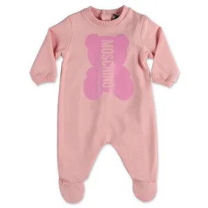 Moschino Kids Logo Printed Jumpsuit