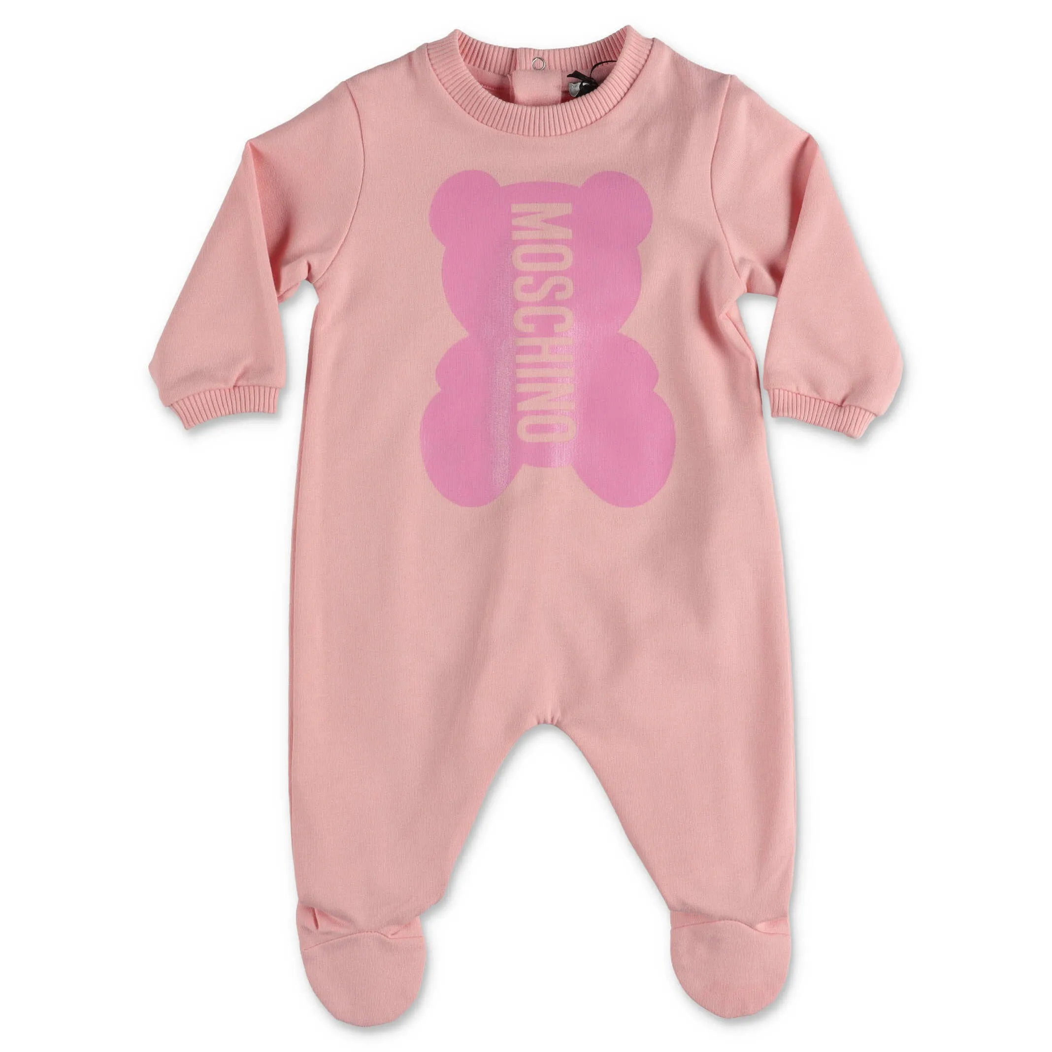 Moschino Kids Logo Printed Jumpsuit