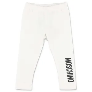 Moschino Kids Logo Printed Leggings