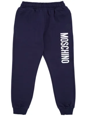 Moschino Kids Logo Printed Sweatpants