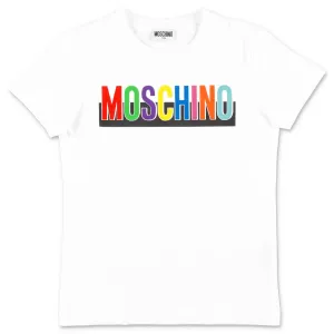 Moschino Kids Logo Printed T-Shirt