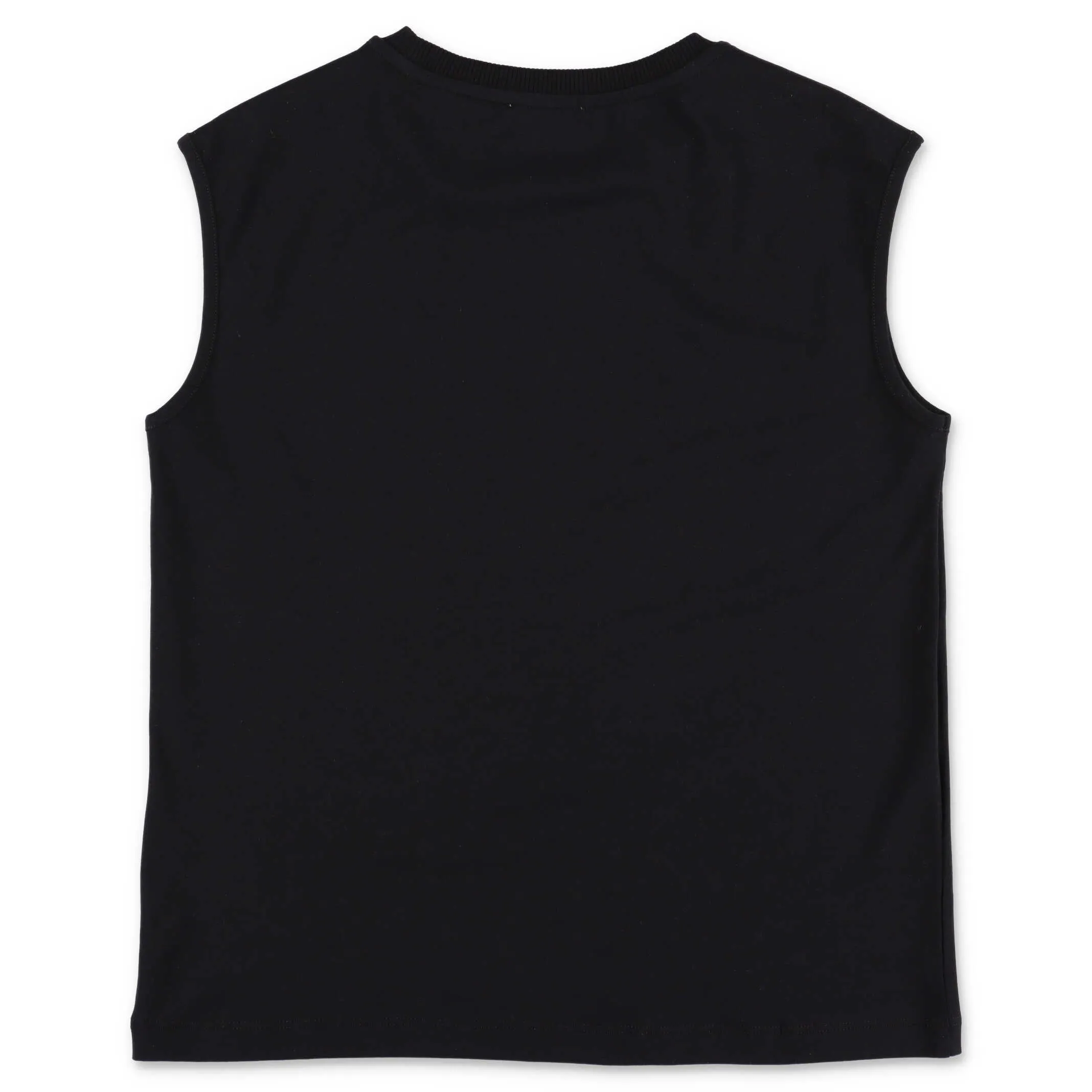 Moschino Kids Logo Printed Tank Top
