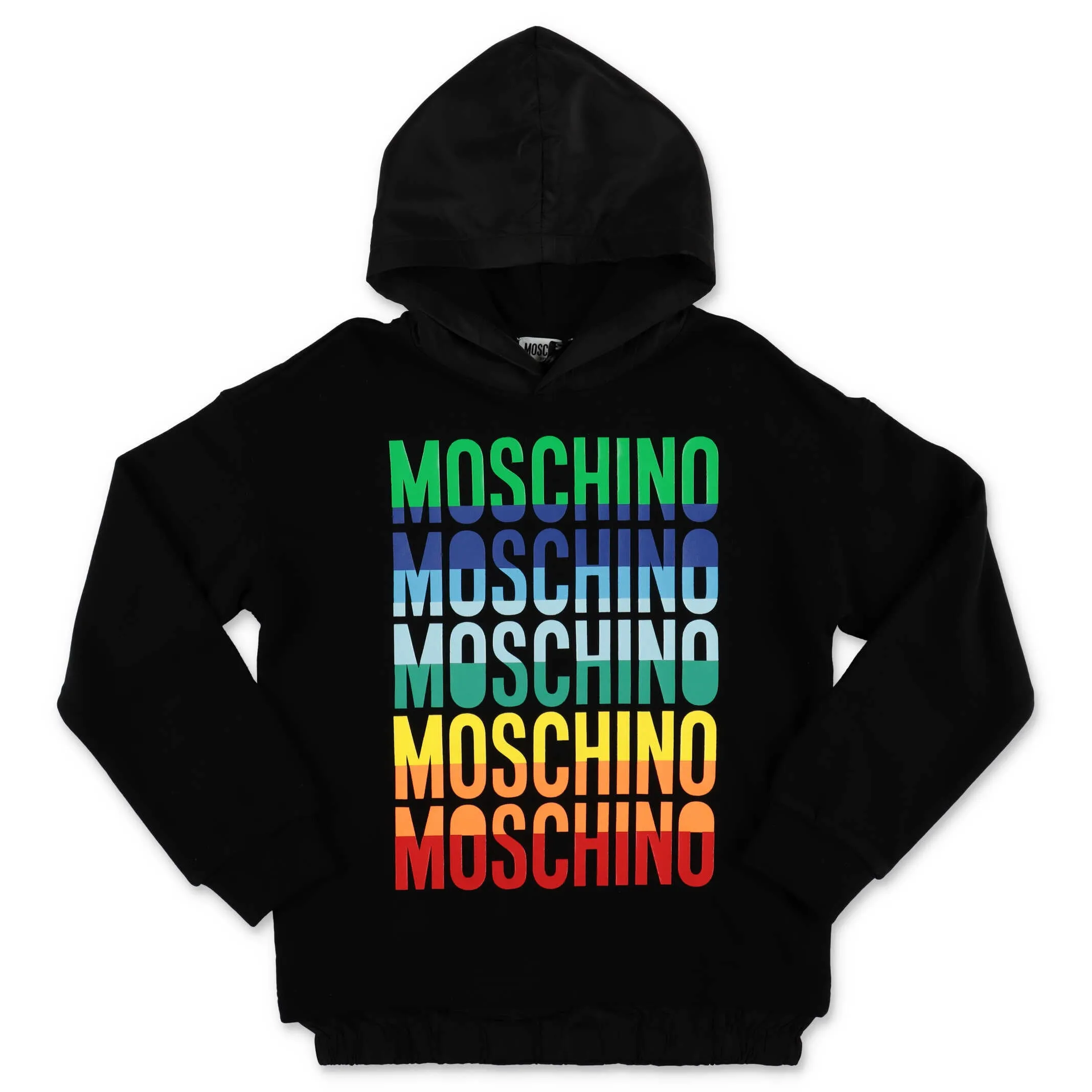 Moschino Kids Multi Logo Printed Hoodie