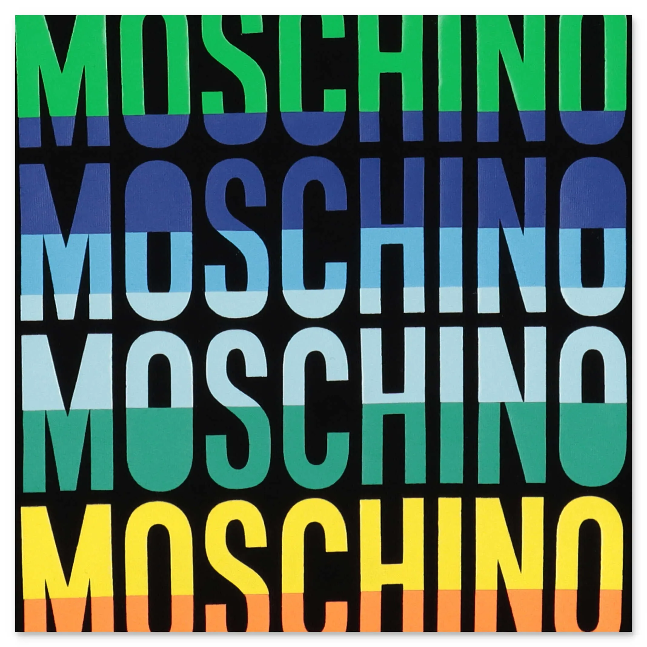 Moschino Kids Multi Logo Printed Hoodie