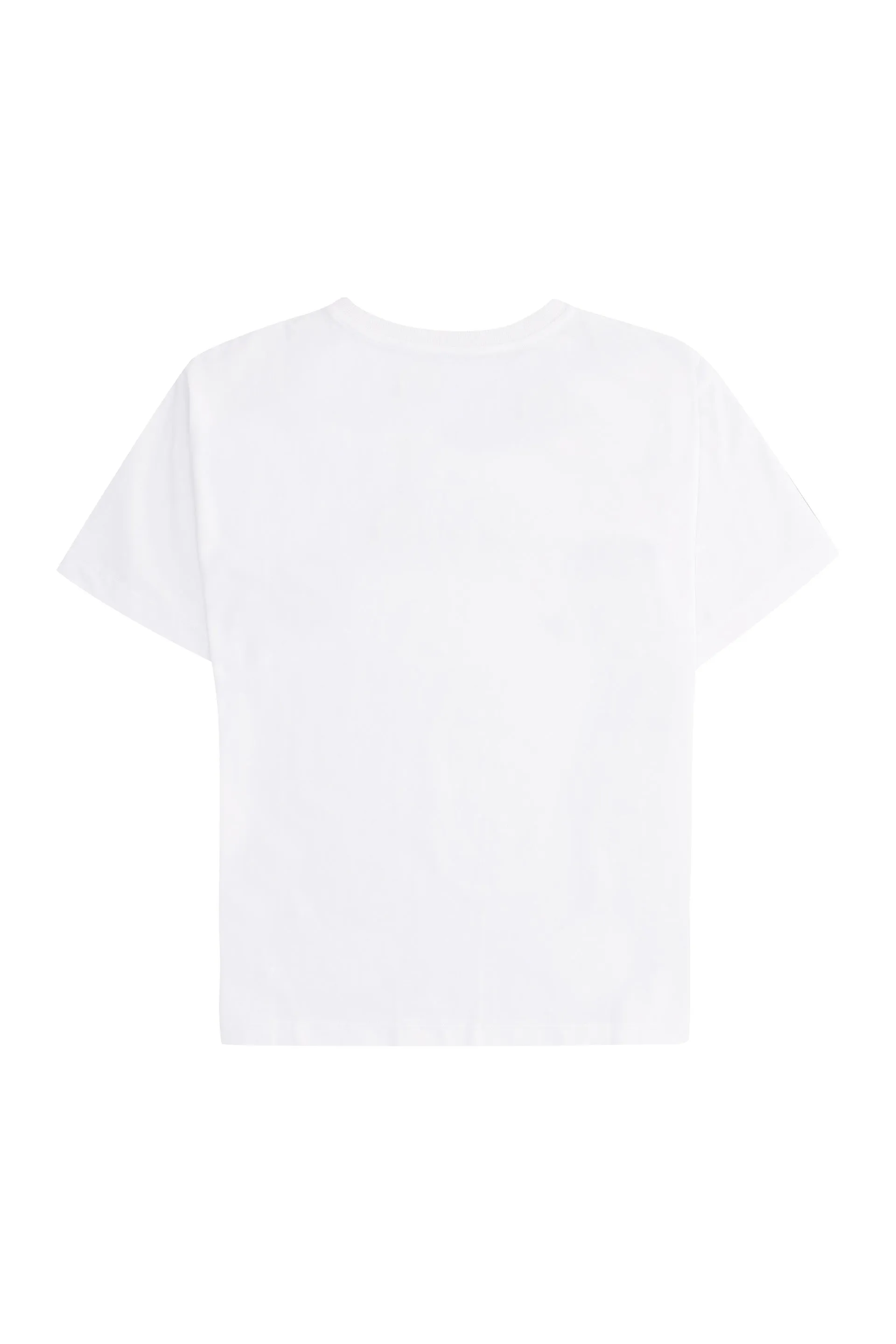 Moschino Kids Rhinestone Logo Embellished T-Shirt