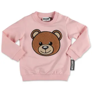 Moschino Kids Teddy Bear Embroidered Sweatshirt