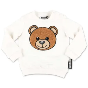 Moschino Kids Teddy Bear Embroidered Sweatshirt
