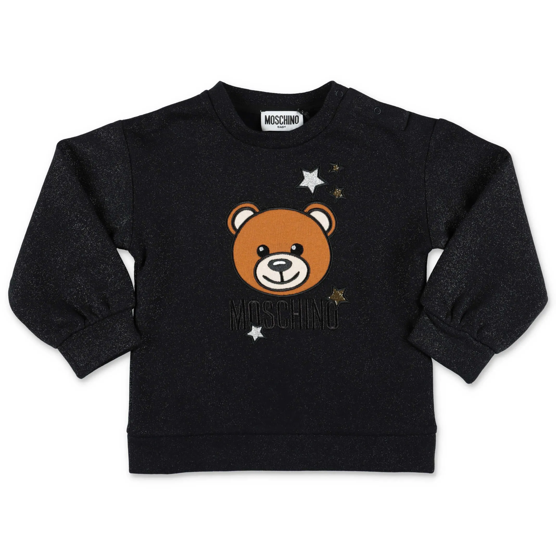 Moschino Kids Teddy Bear Embroidered Sweatshirt