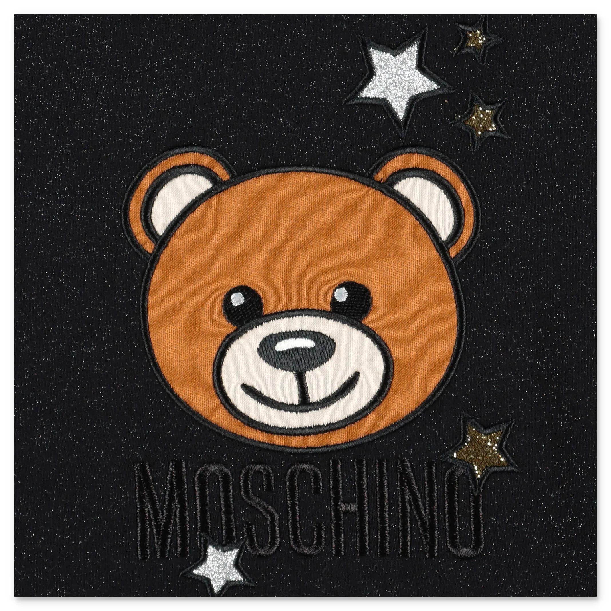 Moschino Kids Teddy Bear Embroidered Sweatshirt