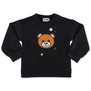 Moschino Kids Teddy Bear Embroidered Sweatshirt