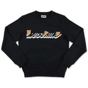 Moschino Kids Teddy Bear Logo Print Sweatshirt