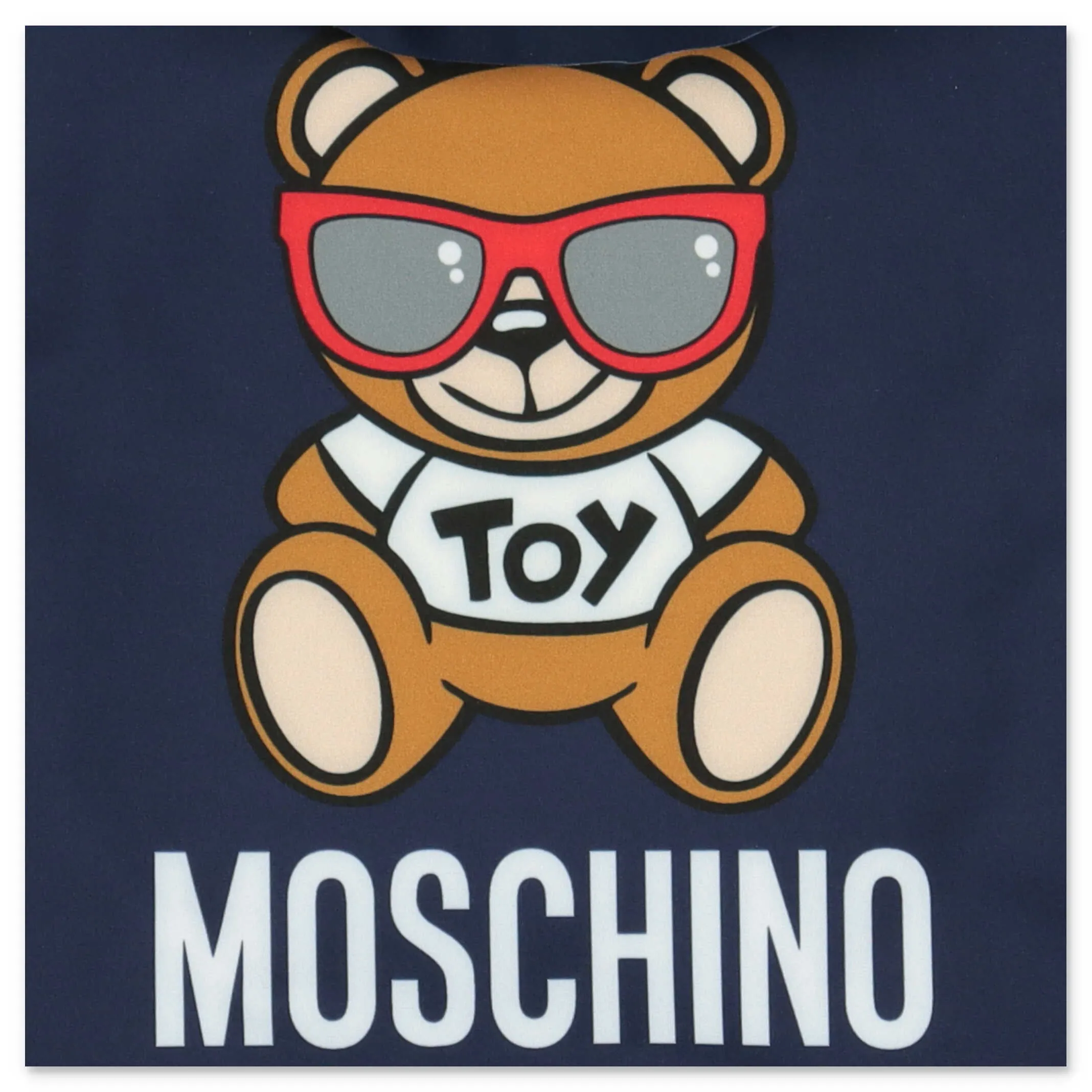 Moschino Kids Teddy Bear Logo Printed Ruffled Swimsuit