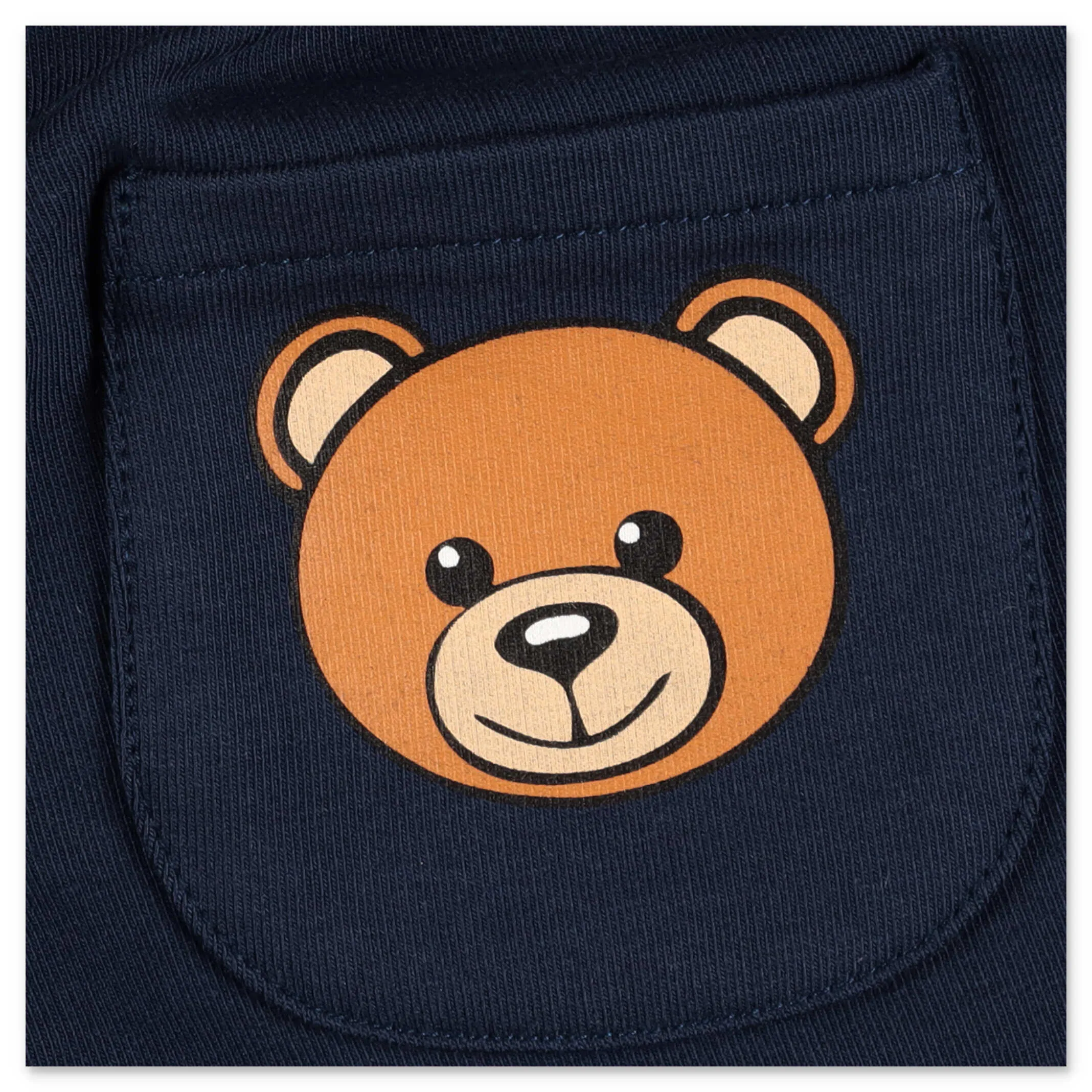 Moschino Kids Teddy Bear Logo Printed Track Shorts