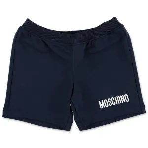 Moschino Kids Teddy Bear Logo Printed Track Shorts