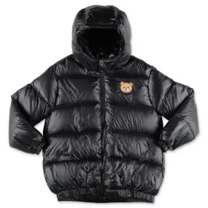 Moschino Kids Teddy Bear Patch Puffer Jacket