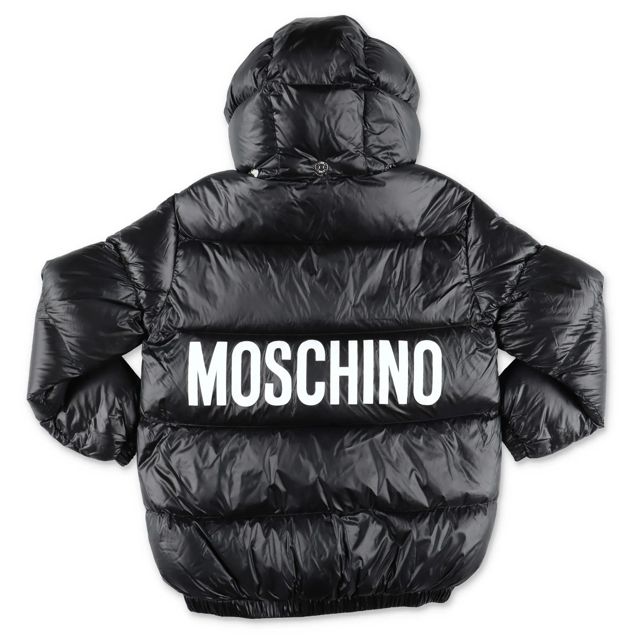 Moschino Kids Teddy Bear Patch Puffer Jacket