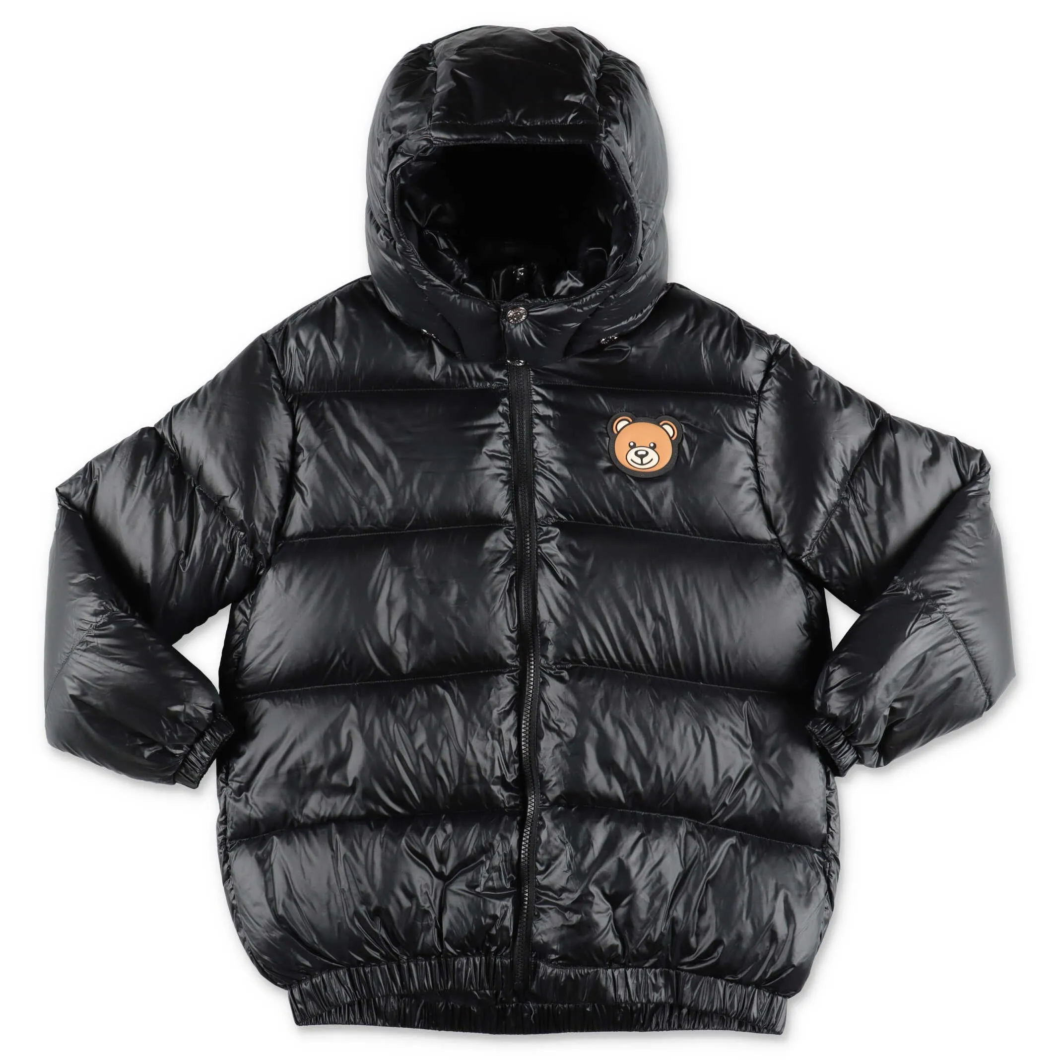 Moschino Kids Teddy Bear Patch Puffer Jacket