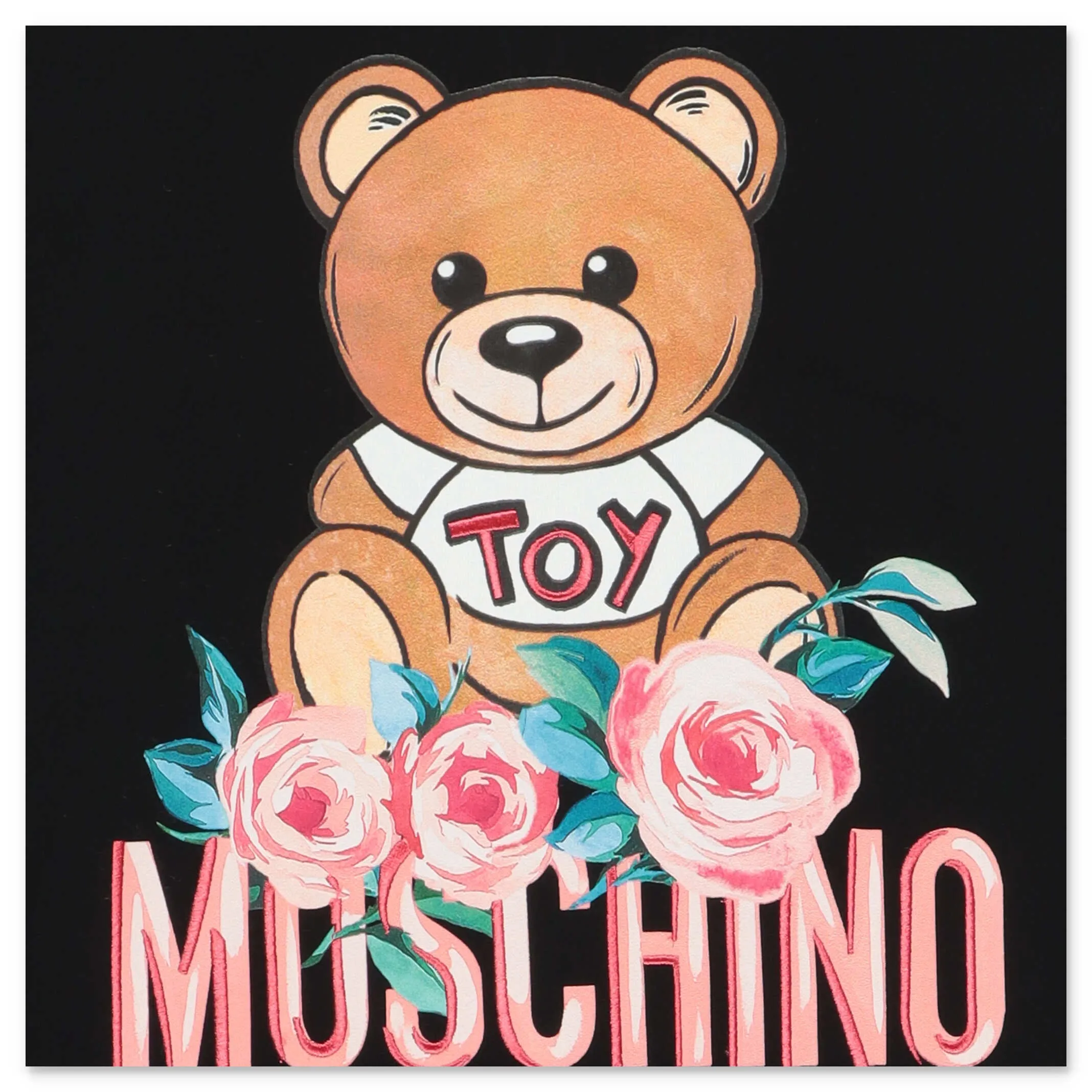 Moschino Kids Teddy Bear Print Dress