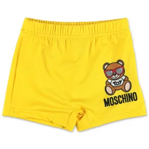 Moschino Kids Teddy Bear Print Swim Shorts
