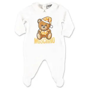 Moschino Kids Teddy Bear Printed Onesie