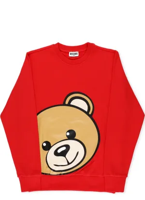 Moschino Kids Teddy Bear Printed Sweatshirt