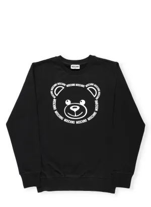 Moschino Kids Teddy Bear Printed Sweatshirt